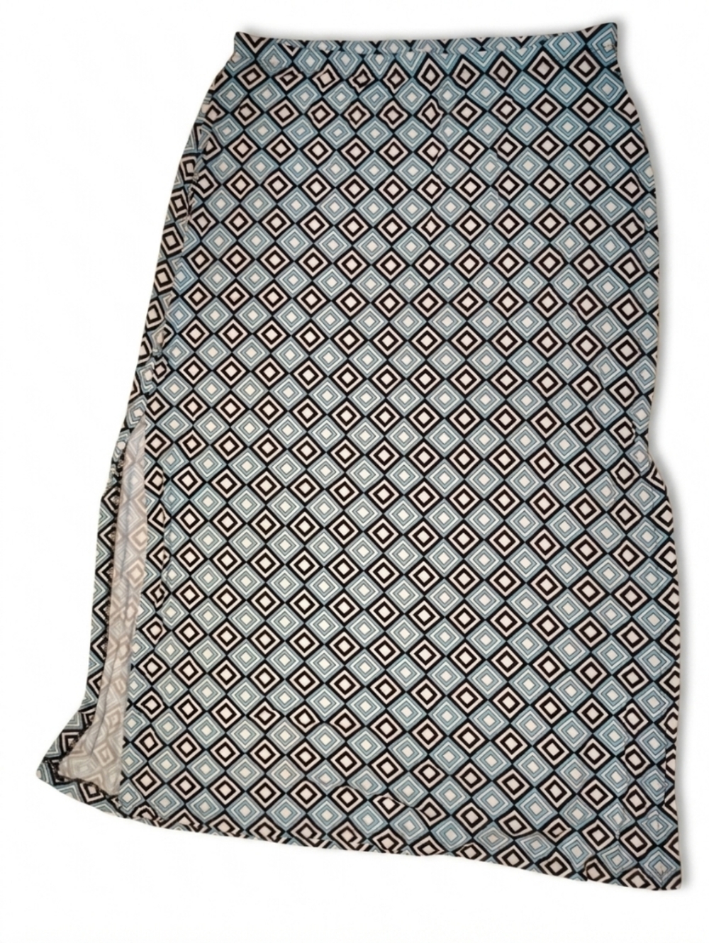 Michael Michael‎ Kors Plus Size Geometric Print Jersey Midi Skirt 2x